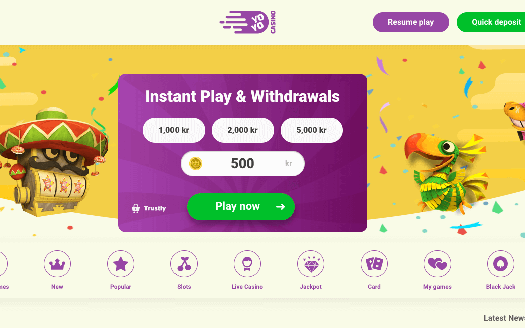 Yoyo Casino: A Quick Introduction - Gamblers Daily Digest