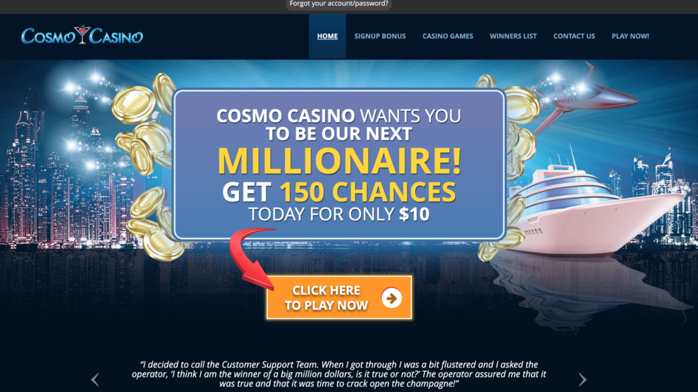 Cosmo Casino Review (New Zealand)