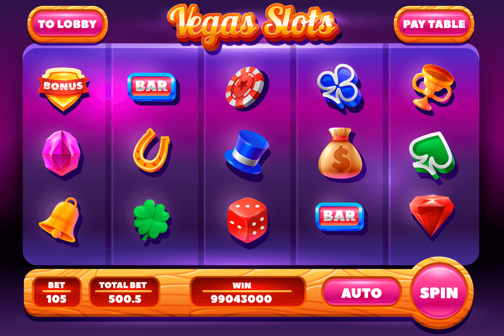 Free zig zag method for slot machines